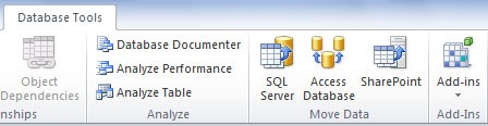 ابزار Split Database در Access